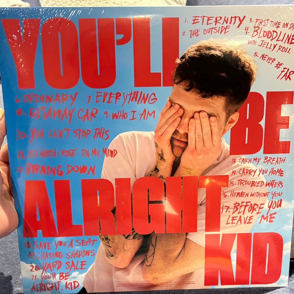 Alex Warren’s “You’ll Be Alright Kid” SEALED Vinyl Record